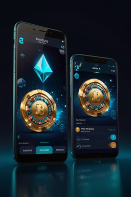 Smartphone avec app casino mobile